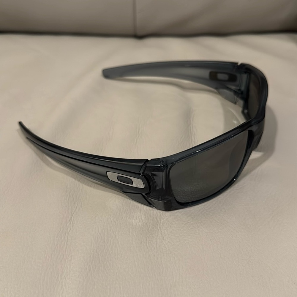 Oakley Fuel Cell black in with black iridium lenses